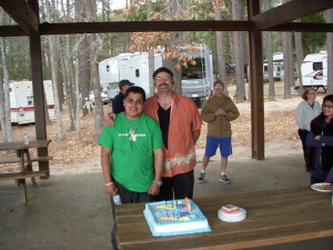 Father and Son celebrate David Jr's birthday