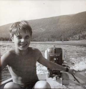 Morten Lovstad motoring at age 12 